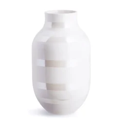 Sale Kähler Jarrón Omaggio perla, grande Blanco