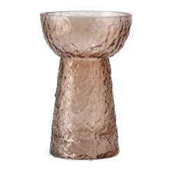 Clearance Scandi Living Jarrón para jacintos Flor, Marrón