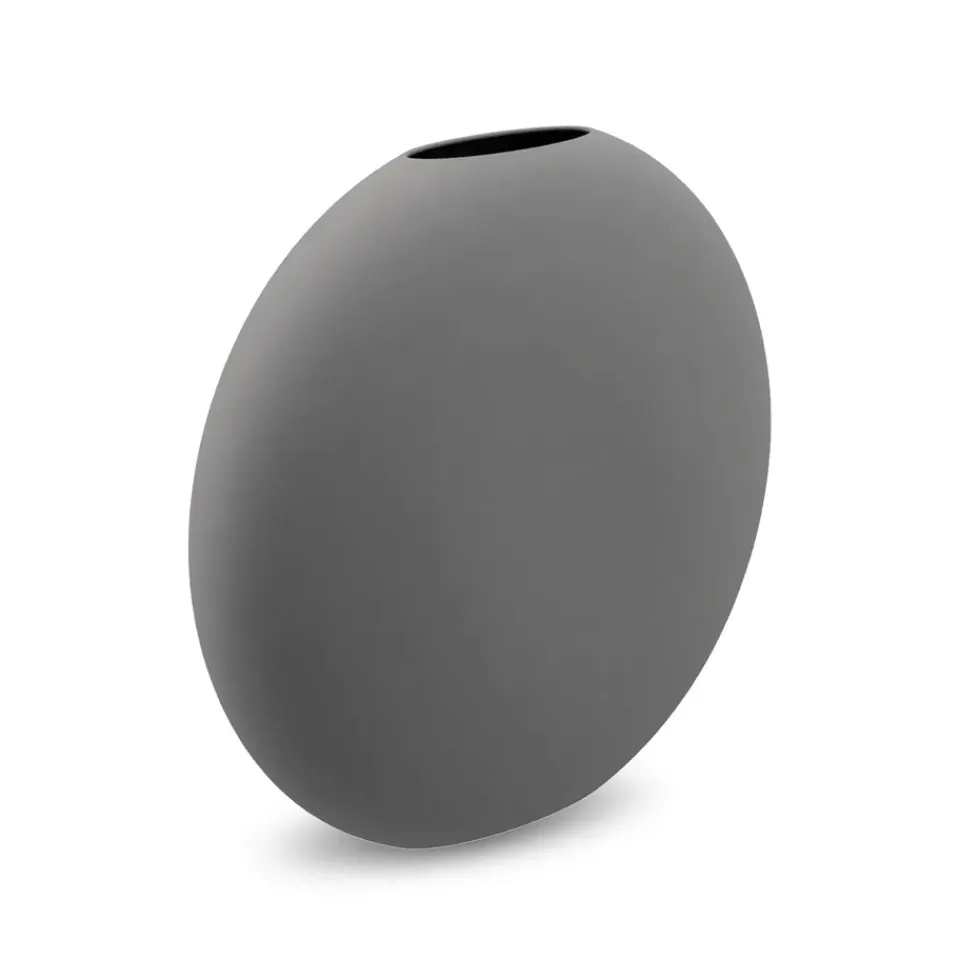 New Cooee Design Jarrón Pastille 15 cm, Grey Gris