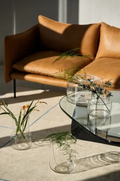 Scandi Living Jarrón Posy Ø18x26 cm, Transparente
