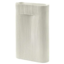 Discount Muuto Jarrón Ridge 48,5 cm, Off white Blanco