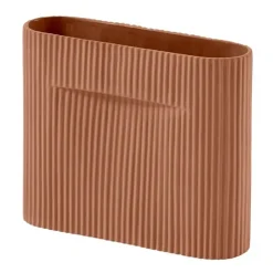 Outlet Muuto Jarrón Ridge 16,5 cm, Terracota MarrónNaranja