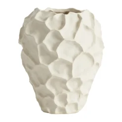New MUUBS Jarrón Soil 21,5 cm, Vanilla Blanco