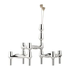 Outlet STOFF Jarrón Nagel BMF, Cromo Plateado
