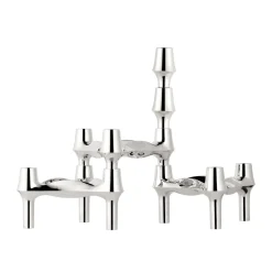 Outlet STOFF Jarrón Nagel BMF, Cromo Plateado