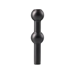 Clearance STOFF Jarrón Nagel, Negro