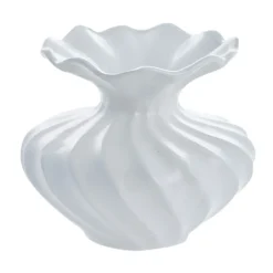 Clearance Lene Bjerre Jarrón Susille 14 cm, White Blanco