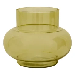 URBAN NATURE CULTURE Jarrón Tummy B 17,5 cm, Olive oil Verde
