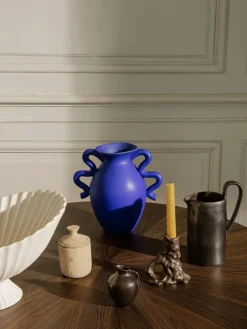 Online Ferm Living Jarrón Verso 27 cm, Bright Blue Azul