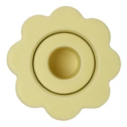 Clearance PotteryJo Jarrón/Candelabro Birgit 5 cm, Pale Yellow Amarillo