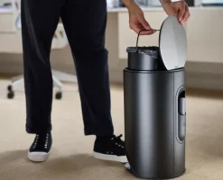 Discount Joseph Joseph Arc cubo de pedal 10 L, Carbon black Negro