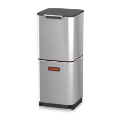 Hot Joseph Joseph Totem Compact cubo de basura 40 L, Stainless steel Plateado