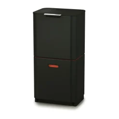New Joseph Joseph Totem Max cubo de basura 60 L, Carbon black Negro