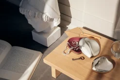 Outlet Georg Jensen Joyero Heart box, Grande 12x13 cm Plateado