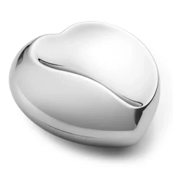 Best Georg Jensen Joyero Heart box, Pequeño 7x10 cm Plateado