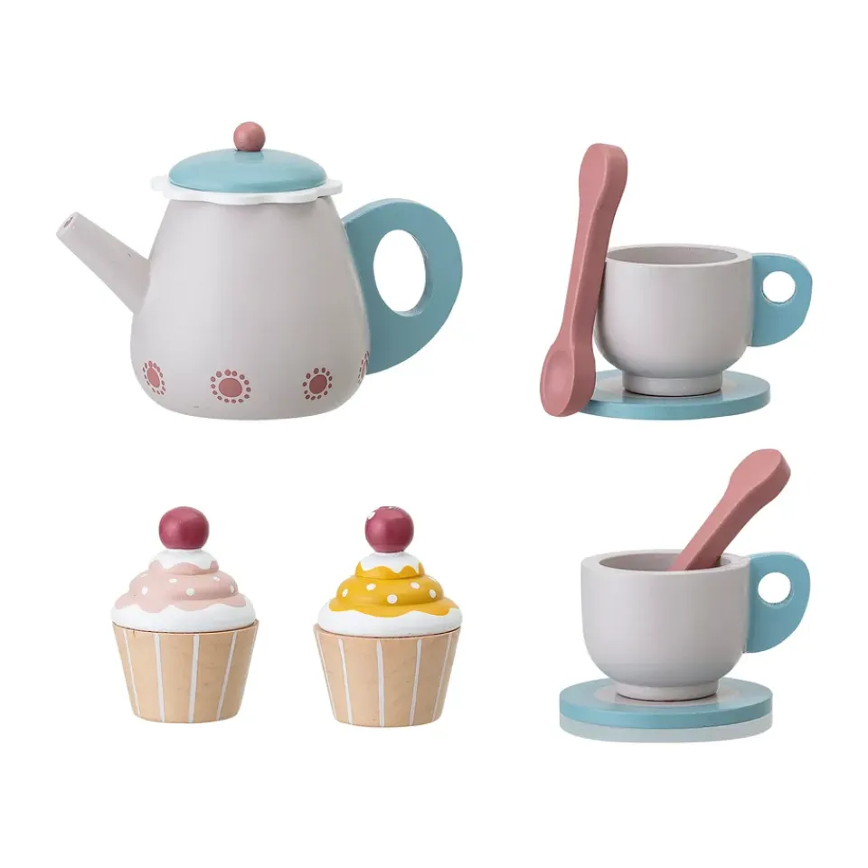 Online Bloomingville Juego de té de juguete Gentrim, Grey Gris