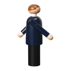 Discount Kay Bojesen Denmark Kay Bojesen novio, -negro-blanco, 12 cm Azul