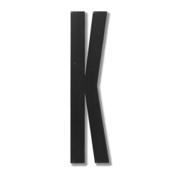 Clearance Design Letters Letra de madera , K Negro