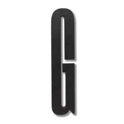 Sale Design Letters Letra de madera , G Negro