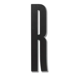 Sale Design Letters Letra de madera , R Negro