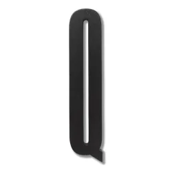 Sale Design Letters Letra de madera , Q Negro