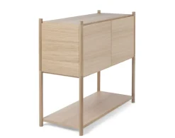 Clearance Gejst Librería Sceene bookcase C, Roble claro Marrón
