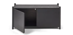 Gejst Librería Sceene bookcase G, Roble teñido Negro