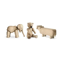 Clearance Kay Bojesen Denmark Liliput 3 Kay Bojesen piezas, Roble natural, arce natural Beige