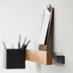 Gejst Listón magnético Flex Rail 60 cm, roble- Negro
