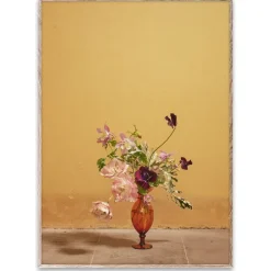 Paper Collective Lámina Blomst 02 Ochra, 50x70 cm Amarillo