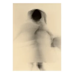 Hot Paper Collective Lámina Blurred Girl, 30x40 cm NegroBlanco