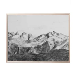 Clearance Fine Little Day Lámina B.V.T, 50x70 cm NegroBlanco