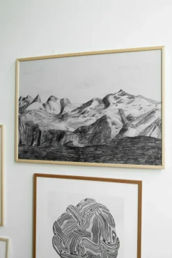 Clearance Fine Little Day Lámina B.V.T, 50x70 cm NegroBlanco