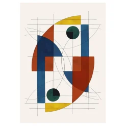 Sale Paper Collective Lámina Constructions 02, 50x70 cm Multi