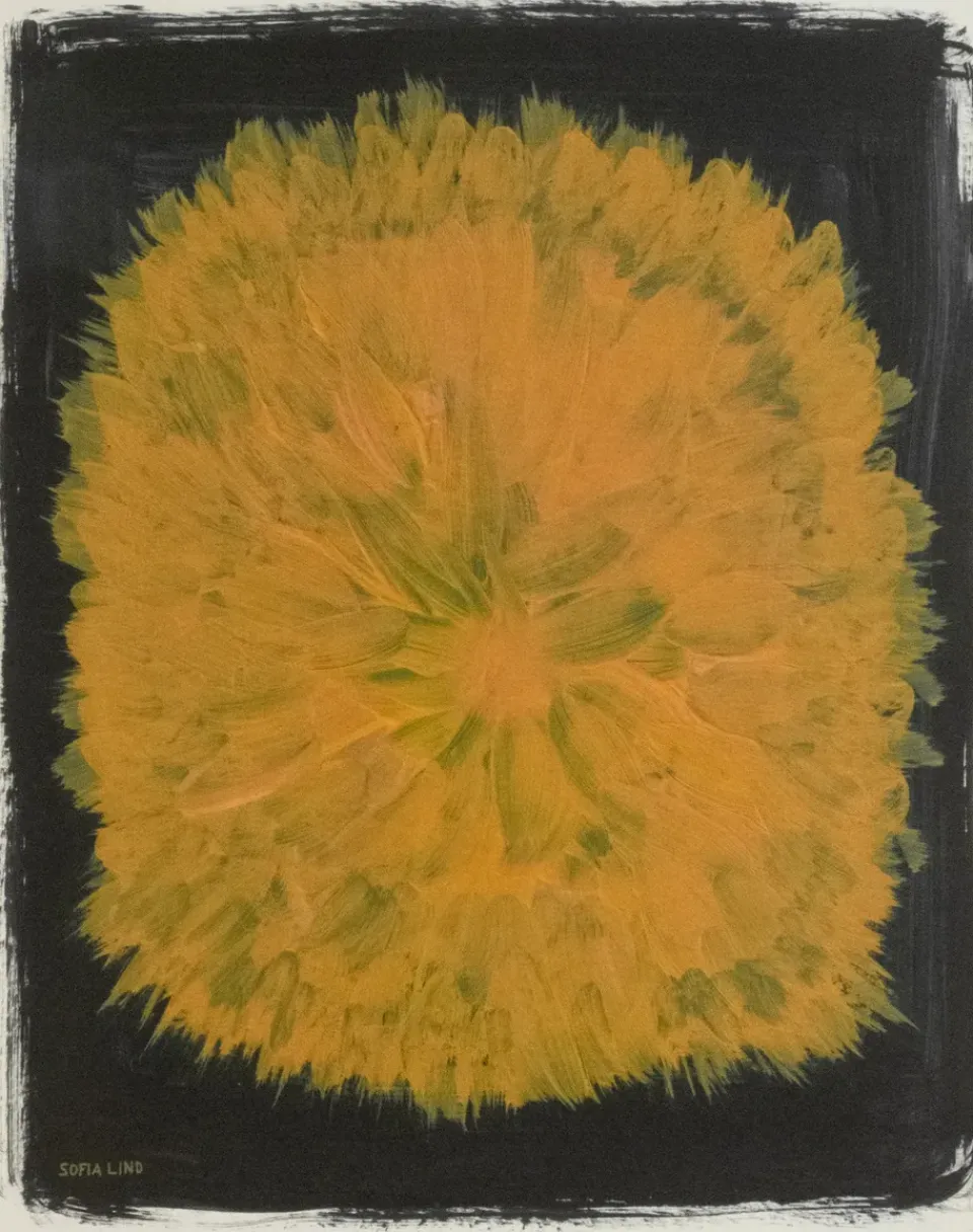 Sale Fine Little Day Lámina Dandelion 40x50 cm, amarillo-negro AmarilloNegro