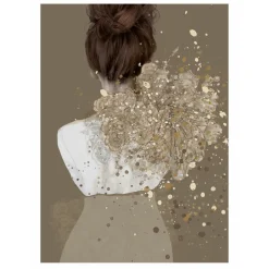 Clearance Anna Bülow Lámina Embla, 70x100 cm Marrón