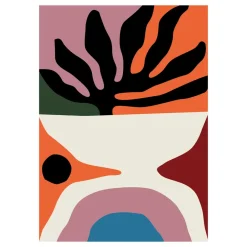 Best Paper Collective Lámina Flora, 50x70 cm Multi