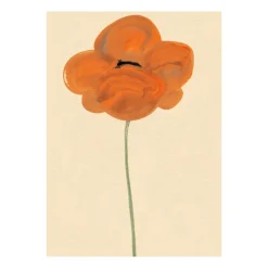 Sale Paper Collective Lámina Orange Vallmo, 50x70 cm RosaRojo