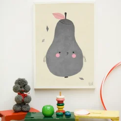 Fine Little Day Lámina Pirum Parum, 50 x 70 cm Gris
