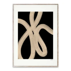 New Paper Collective Lámina Sand Lines, 30x40 cm BeigeNegro