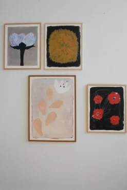 Discount Fine Little Day Lámina Stone Crop 50x70 cm, Pink-nude BeigeBlanco