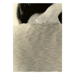 Outlet Paper Collective Lámina Striped Shirt, 50x70 cm AmarilloNegro
