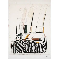 Sale Fine Little Day Lámina Takes time to pass 70x100 cm, Multi