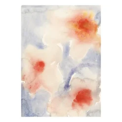 Hot Paper Collective Lámina Three Flowers, 30x40 cm Multi