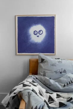 Sale Fine Little Day Lámina Tufs 50x50 cm, azul-blanco AzulBlanco