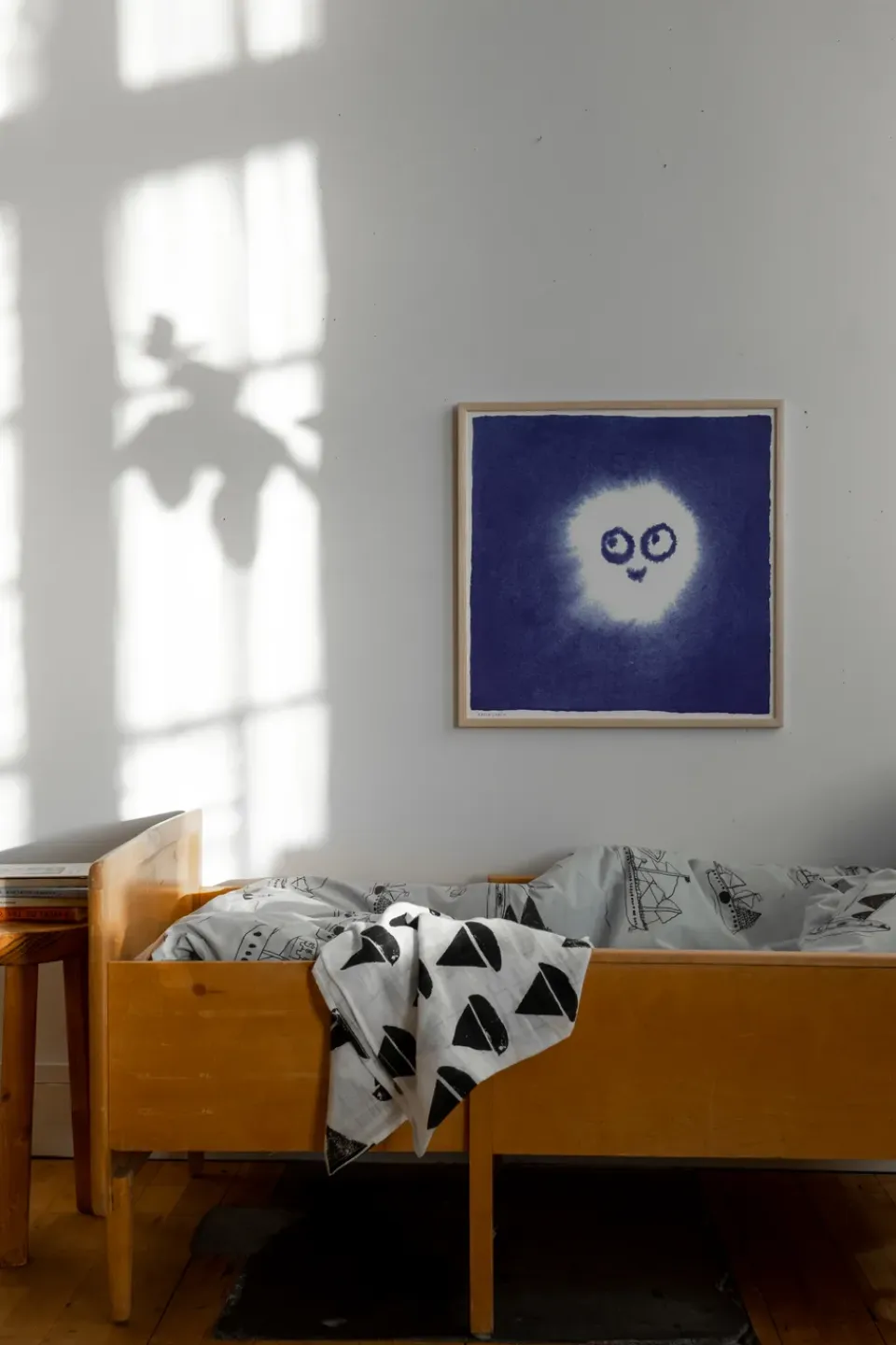 Sale Fine Little Day Lámina Tufs 50x50 cm, azul-blanco AzulBlanco