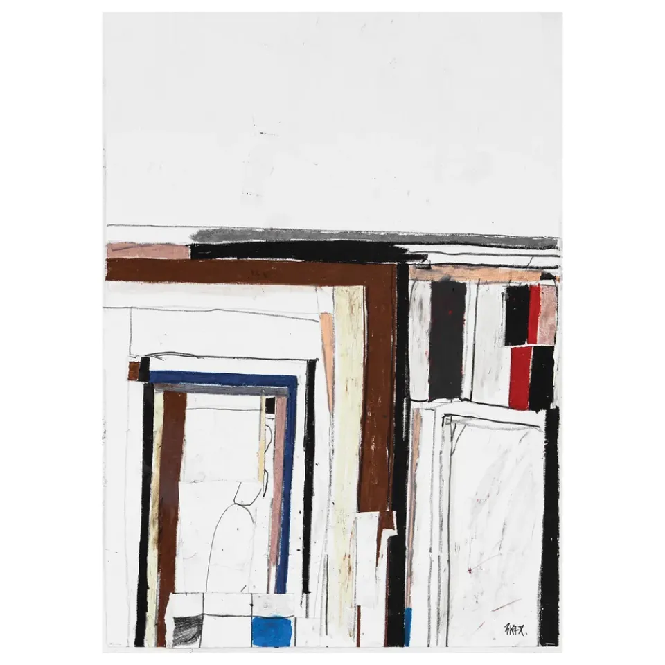 Online Fine Little Day Lámina We only got out at night 50x70 cm, Multi