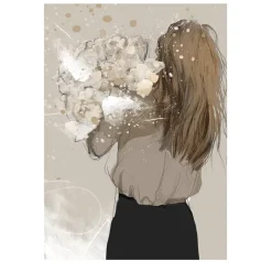 Discount Anna Bülow Lámina Wild at heart, 70x100 cm Marrón