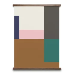 New Paper Collective Lámina Wrong Geometry, modelo 03, 50 x 70 cm Multi