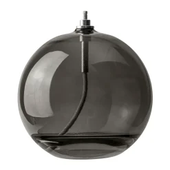 Outlet Mette Ditmer Lámpara de aceite Aura large, Smoke grey Gris